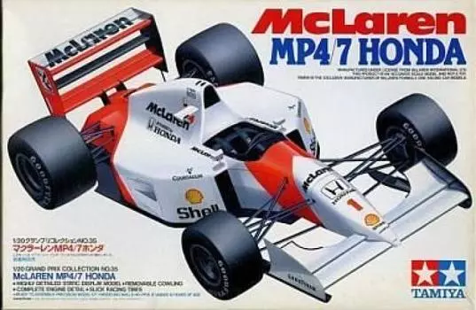 Коллекция Гран-при TAMIYA McLaren Honda 1/20 NO.35 MP4/7