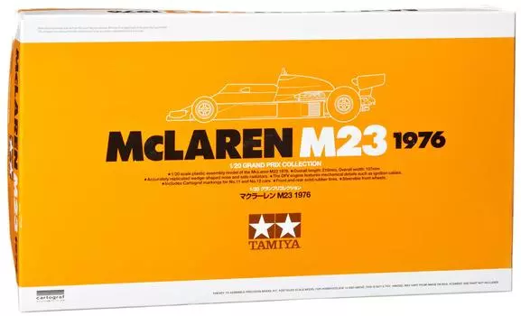 Коллекция Гран-при Tamiya McLaren M23 1976 1/20 № 62