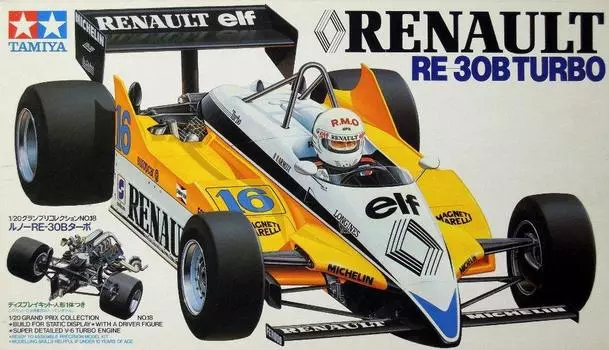 Коллекция Grand Prix Series Renault Turbo 1/20 NO.18 RE-30B