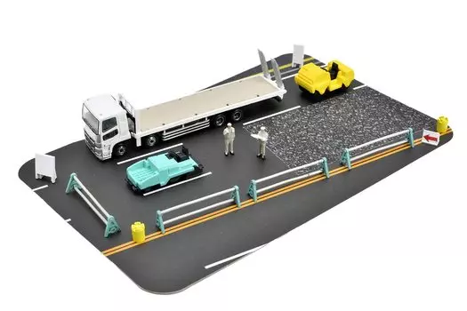 Коллекция грузовиков Torakore Road Construction Site Truck Set A Diorama Supplies
