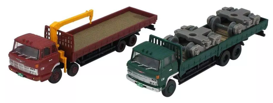 Коллекция грузовиков TraColle Flatbed Large Truck Set A Diorama Supplies первый заказ ограничен (Продукция производителя)