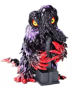Коллекция художественных монстров Ccp AMC Series Chimney Hedorah Landing Period Nightmare Высота 20 см Готовая фигурка из окрашенного ПВХ Ver. ок. красный