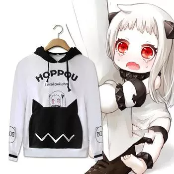 Коллекция игр kantai kancolle для косплея, свитера с длинным рукавом, спортивные кофты с капюшоном, необычные повседневные пальто, свободные костюмы на Хэллоуин xxl