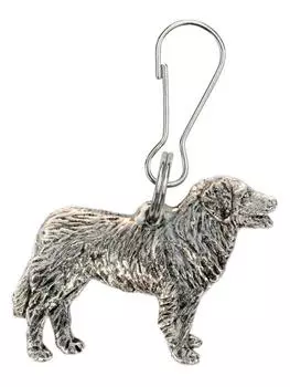 Коллекция игрушек Leonberger Made in England Art Dog Zip Pull