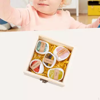 Коллекция из 5 камней и минералов для мальчиков и девочек, подарок на день рождения