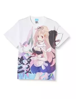Коллекция Kantai -KanColle- Купальник Yudachi Kai-ni Mode Футболка с полной графикой белого цвета, размер M
