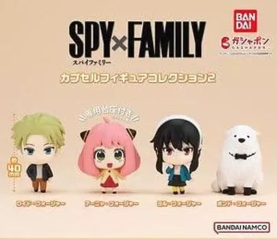 Коллекция капсульных фигурок 2 20 штук BOX SPYFAMILY