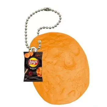 Коллекция картофельных чипсов со вкусом картофеля Gacha Gacha Capsule Toy LAY S [3.BBQ Chips] (один предмет)