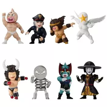 Коллекция конфет-жвачек BANDAI Kinnikuman Trefig VOL.2 (10 кусочков) Игрушка/Жевание (Кинникуман)