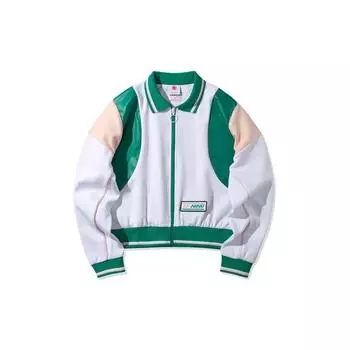Коллекция Li Ning Paris Fashion Week SS20, свободный кардиган, куртка с капюшоном, женские топы, белый AWDQ148-1 M