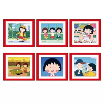 Коллекция магнитов Toshin Pack Chibi Frame одна Maruko-chan (Маруко 90-х) CM-GM011 *Любой