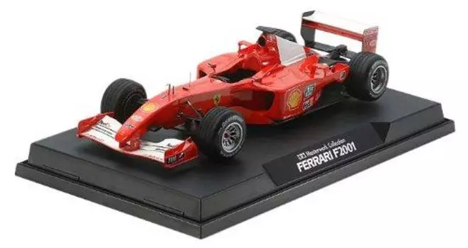 Коллекция мастеров Tamiya Ferrari F2001 окрашенная полная модель 21118 полный продукт 1/20 № 118 № 1