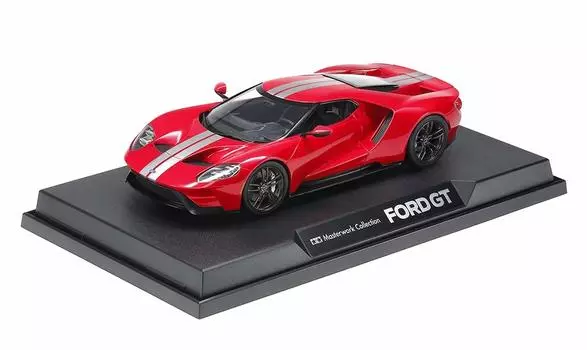 Коллекция мастеров Tamiya Ford GT, окрашенная в красный цвет, полная модель 21168 1/24 № 168