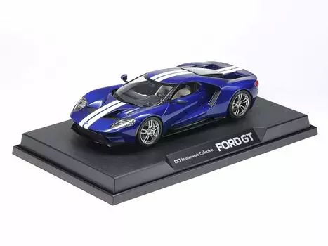 Коллекция мастеров Tamiya Ford GT, окрашенная в синий цвет, полная модель 21166 1/24 № 166 синий
