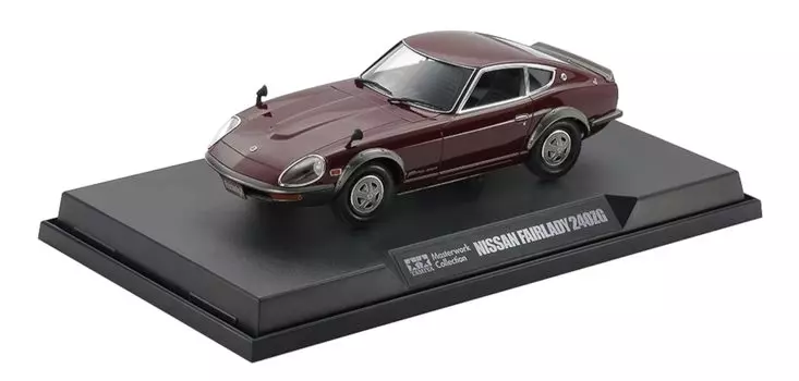 Коллекция мастеров Tamiya NISSAN Fairlady 240ZG окрашенный готовый продукт 21174 Grand Prix Maroon 1/24 № 174