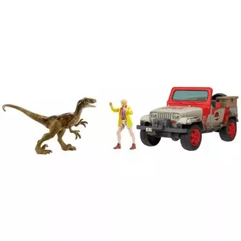 Коллекция Mattel Jurassic World Legacy Коллекция Mattel Deluxe Figure Pack Набор фигурок Доктор Элли Сэттлер Risky Rescue Pack ELLIE SATTLER RISKY RESCUE PACK Фильм