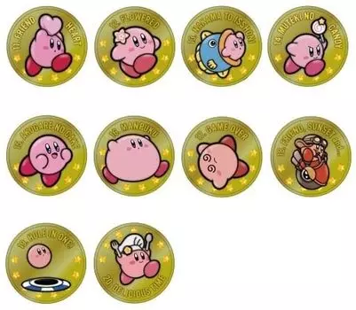 Коллекция медалей 30-летия Dream Land, 10 штук, КОРОБКА Kirby s vol.2