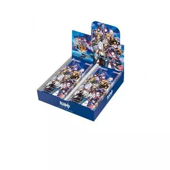 Коллекция металлических карт BANDAI Genshin 2 (BOX)