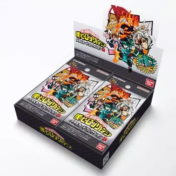 Коллекция металлических карт BANDAI My Hero Academia 3 (Версия пакета) (BOX) 20 упаковок