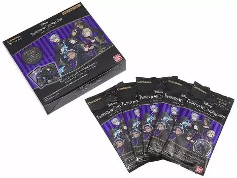 Коллекция металлических карт Disney Twisted Wonderland, 2 шт.. (BOX)
