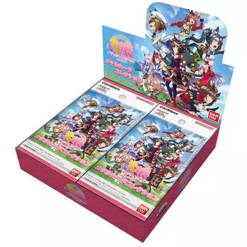 Коллекция металлических карточек из аниме «Uma Musume Pretty Derby 3 сезон» от BANDAI TV (BOX) 20 упаковок