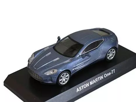 Коллекция мини-автомобилей Kyosho Aston Martin, посвященная 100-летию Circle K Thanks, сине-серый, одиночный экземпляр, 1/64, один-77