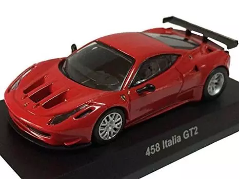 Коллекция мини-автомобилей Kyosho Ferrari 9 Circle K Thanks 458 Italy GT2 Отдельный предмет (красный) 1/64