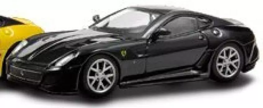 Коллекция мини-автомобилей Kyosho Ferrari 9 Circle K Thanks 599 GTO Один предмет (черный) 1/64 чёрный