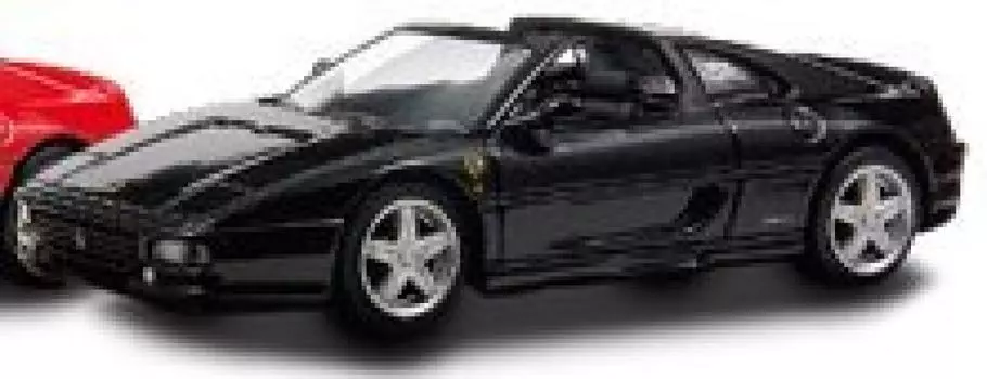 Коллекция мини-автомобилей Kyosho Ferrari 9 Circle K Sunkus F355 GTS, один предмет (черный) 1/64 чёрный