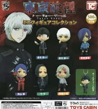 Коллекция мини-фигурок Tokyo Ghoul Все 6 типов набор Gacha