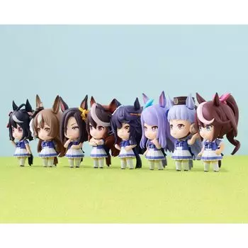 Коллекция мини-персонажей Uma Musume Pretty Derby 02 BOX 8 предметов (Конфеты-игрушки)