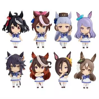 Коллекция мини-персонажей Uma Musume Pretty Derby 02 типа продается как [8 (полный полный)] Не коробка.