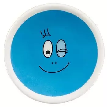 Коллекция мини-посуды Barbapapa, блюдце B, игрушка-капсула Gacha Gacha [6]. Барбапикари] (Отдельный предмет)