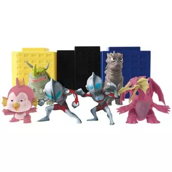 Коллекция Mini Ultraman [BANDAI] (УЛЬТРАМЕН ВОСХОДИТ) (ЯЩИК 12)