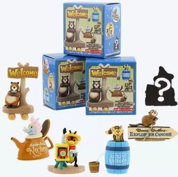 Коллекция миниатюрных фигурок Disney Critter Country 6 видов Tokyo Disney Resort Limited Полный набор игрушек (1 секрет)