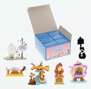 Коллекция миниатюрных фигурок Disney Park Signboard 6 типов Tokyo Disney Resort Limited Полный набор (1 Секрет)