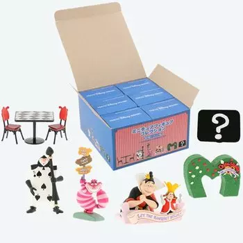Коллекция миниатюрных фигурок Disney Queen of Hearts Banquet Hall 6 видов Tokyo Disney Resort Limited Complete Set Fantasyland Restaurant Alice in