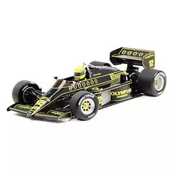 Коллекция Minichamps Senna Lotus Renault 97T Senna 1/18 1985#12 A. чёрный