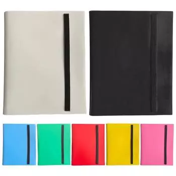 Коллекция мультфильмов Блокнот 9 карманных игровых карт держатель Книга Аниме Альбом Портативный держатель 360 карт для коллекции игровых карт Pokemon розовый