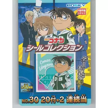 Коллекция наклеек Ensky Detective Conan, 1 комплект из 20 штук (1 комплект)