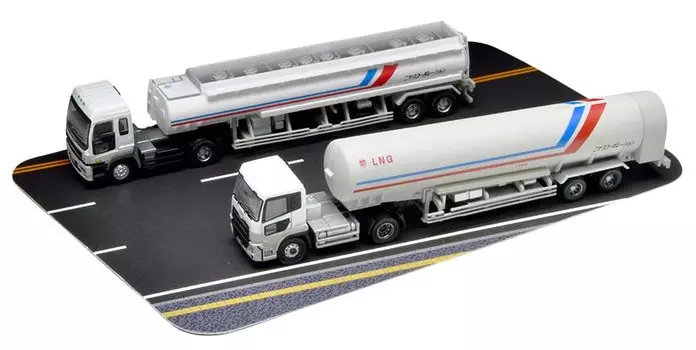 Коллекция Nyaku Corporation Trailer Set of 2 Diorama Supplies 323587 Truck/Trailer