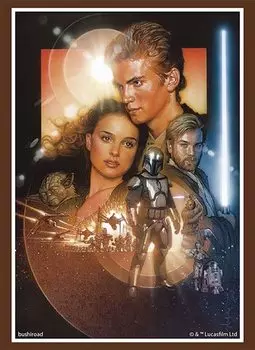 Коллекция обложек Bushiroad High Grade STAR WARS из тома 3486 Attack Clones