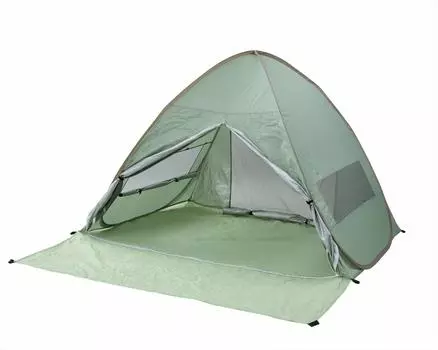 Коллекция Палатка Солнцезащитный Кемпинг Открытый Сетчатая Дверь Полностью Закрытое Переднее Сиденье Входит в Комплект Компактная Сумка Для Переноски Отдыха У Моря Бассейн Пеленальный Отдых Палатка [Кемперы мятный зеленый