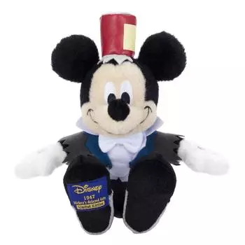 Коллекция персонажей Disney Beans История анимации Танцевальная вечеринка Мягкая игрушка Высота 16 см Микки (Микки) Прибл.