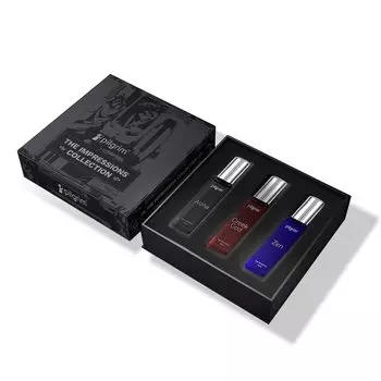 Коллекция Pilgrim The Impressions 3 в 1 (3x60 мл) Подарочная коробка духов для мужчин (Парфюмированная вода) 60ml*3