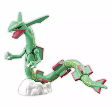 Коллекция пластиковых моделей Pokemon 46 Select Series Rayquaza Цветная пластиковая модель