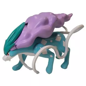 Коллекция пластиковых моделей Pokemon № 9 Избранная серия Suicune пластиковая модель с цветовой кодировкой (новая версия пакета)