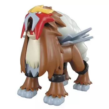 Коллекция пластиковых моделей Pokemon Избранная серия Упаковка пластиковых моделей Entei №11 с цветовой кодировкой (новая версия)
