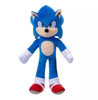 Коллекция плюшевых фигурок по мотивам фильма «Sonic the Hedgehog 2» Sonic Tales Knuckles (Соник (9 дюймов) синий