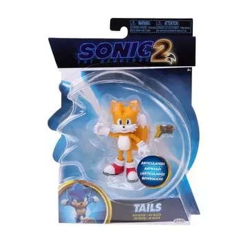 Коллекция подвижных фигурок Sonic the Hedgehog 2 The Movie размером 4 дюйма (Хвосты)